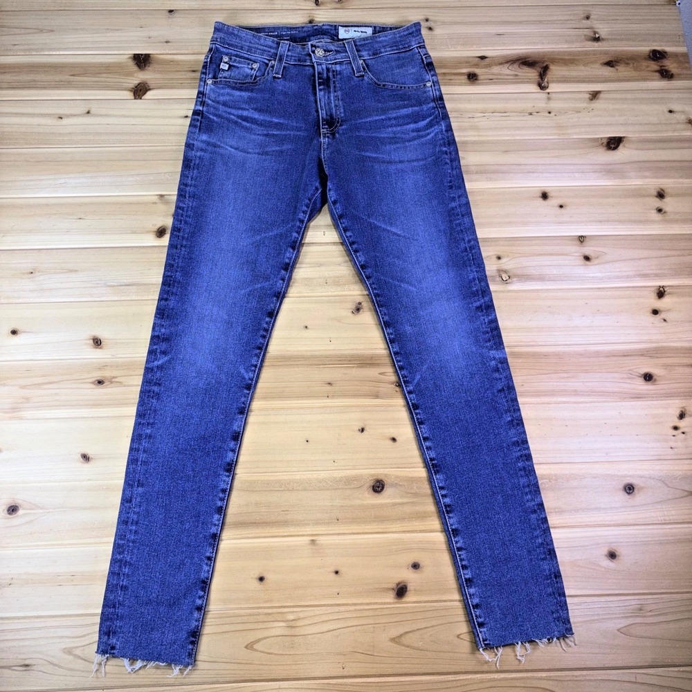 AG-ED Denim Jeans Womens 26 Farrah Ankle High Rise Skinny Denim Blue Jeans